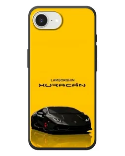 Чохол для iPhone 17e з картинкою «Lamborghini Huracan чорний»