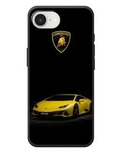 Чохол для iPhone 17e з картинкою «Lamborghini жовтий акцент»