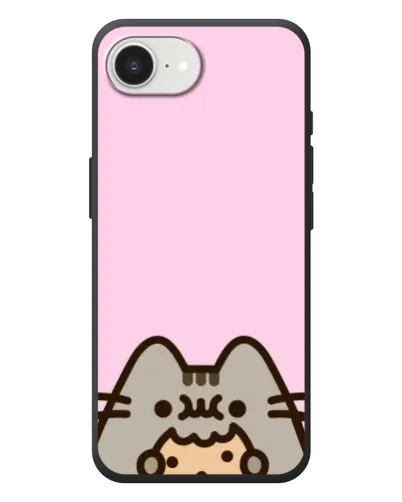 Чехол для iPhone 17e с картинкой «Pusheen и печенье»
