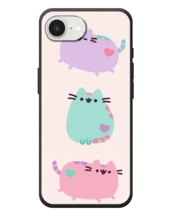Чехол для iPhone 17e с картинкой «Pusheen трио»