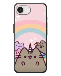 Чехол для iPhone 17e с картинкой «Единорог Pusheen»