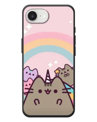 Чехол для iPhone 17e с картинкой «Единорог Pusheen»
