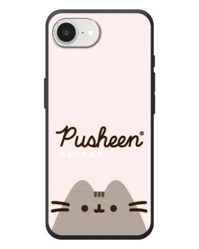 Чехол для iPhone 17e с картинкой «Pusheen логотип»