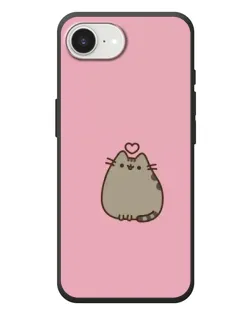Чехол для iPhone 17e с картинкой «Pusheen сердце»