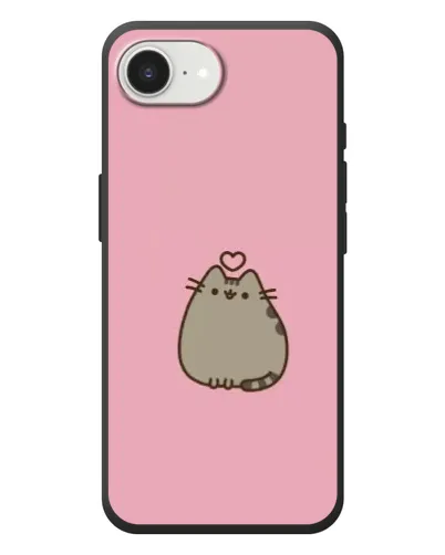 Чехол для iPhone 17e с картинкой «Pusheen сердце»