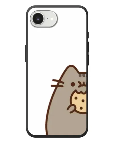 Чехол для iPhone 17e с картинкой «Пушин с печеньем»