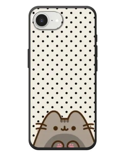 Чехол для iPhone 17e с картинкой «Пушин в горошек»