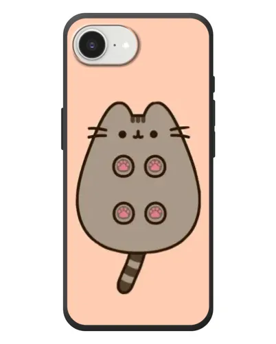 Чехол для iPhone 17e с картинкой «Пушин пузиком кверху»
