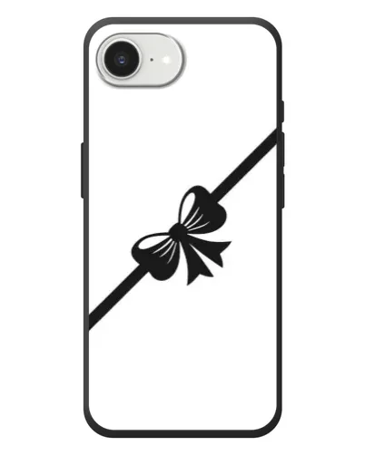 Чехол для iPhone 17e с картинкой «Диагональный бант» Чехол для iPhone 17e с картинкой «Диагональный бант»