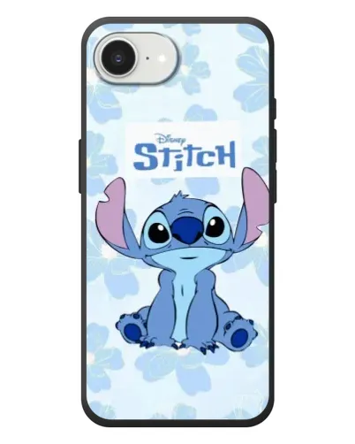 Чохол для iPhone 17e з картинкою «Stitch серед квітів»