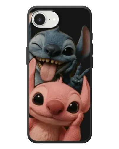 Чохол для iPhone 17e з картинкою «Стіч та Ангел»