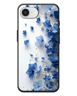 Чехол для iPhone 17e с картинкой «Голубой цветочный каскад» Чехол для iPhone 17e с картинкой «Голубой цветочный каскад»