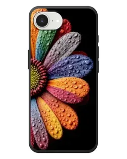 Чехол для iPhone 17e с картинкой «Радужный цветок» Чехол для iPhone 17e с картинкой «Радужный цветок»