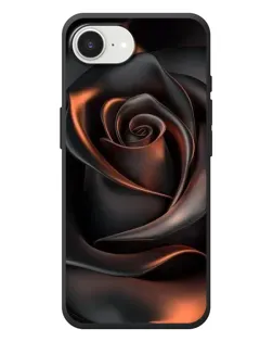Чехол для iPhone 17e с картинкой «Шелковая черная роза» Чехол для iPhone 17e с картинкой «Шелковая черная роза»