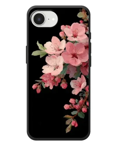 Чехол для iPhone 17e с картинкой «Розовая ветка сакуры»