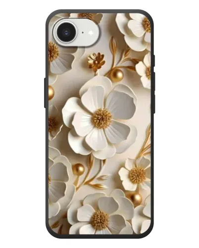 Чехол для iPhone 17e с картинкой «Белие бумажние  цвети»
