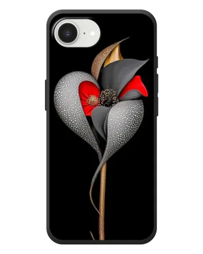 Чехол для iPhone 17e с картинкой «Серебряный фантазийный цветок» Чехол для iPhone 17e с картинкой «Серебряный фантазийный цветок»