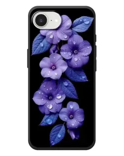 Чехол для iPhone 17e с картинкой «Фиолетовые цветы с росою» Чехол для iPhone 17e с картинкой «Фиолетовые цветы с росою»