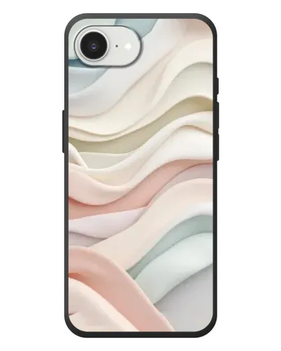 Чехол для iPhone 17e с картинкой «Пастельные нежные волны» Чехол для iPhone 17e с картинкой «Пастельные нежные волны»