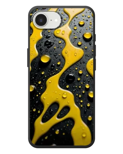 Чехол для iPhone 17e с картинкой «Жидкое желтое золото» Чехол для iPhone 17e с картинкой «Жидкое желтое золото»