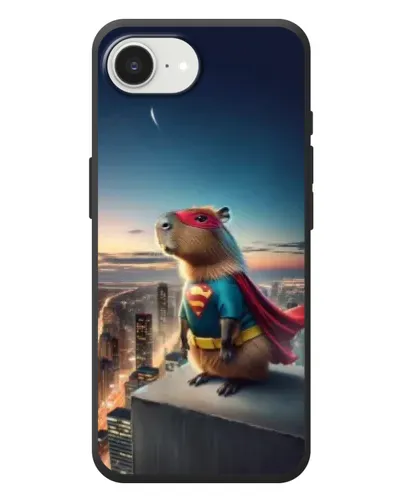 Чехол для iPhone 17e с картинкой «Капи-мен супергерой» Чехол для iPhone 17e с картинкой «Капи-мен супергерой»
