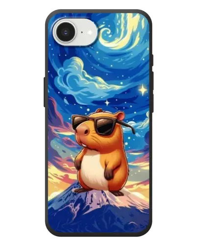 Чехол для iPhone 17e с картинкой «Капибара Ван Гога» Чехол для iPhone 17e с картинкой «Капибара Ван Гога»