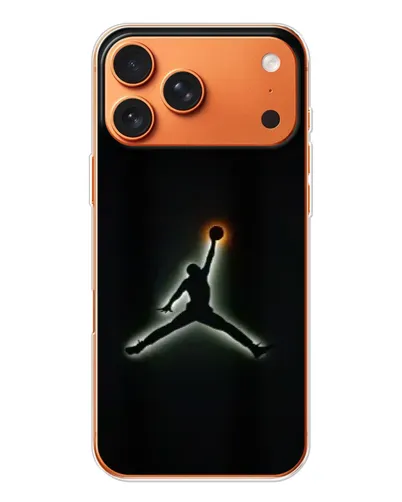 Чехол для Apple iPhone 18 Pro Max с картинкой «Jordan Gradient Logo»