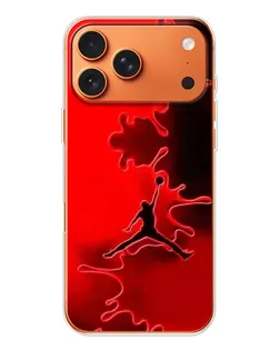 Чехол для Apple iPhone 18 Pro Max с картинкой «Jordan Red Smoke»