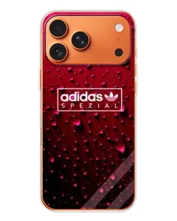 Чехол для Apple iPhone 18 Pro Max с картинкой «Adidas Gold Marble»