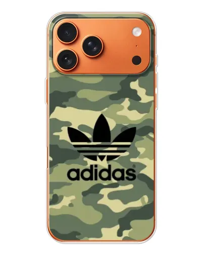 Чехол для Apple iPhone 18 Pro Max с картинкой «Милитари стиль Adidas» Чехол для Apple iPhone 18 Pro Max с картинкой «Милитари стиль Adidas»