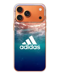 Чехол для Apple iPhone 18 Pro Max с картинкой «Океанская глубина адидас»