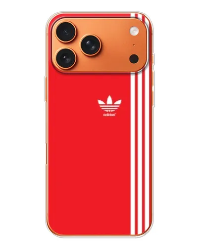 Чехол для Apple iPhone 18 Pro Max с картинкой «Красный минимализм Adidas» Чехол для Apple iPhone 18 Pro Max с картинкой «Красный минимализм Adidas»