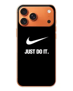Чехол для Apple iPhone 18 Pro Max с картинкой «Классический принт Nike» Чехол для Apple iPhone 18 Pro Max с картинкой «Классический принт Nike»
