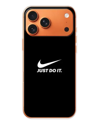 Чехол для Apple iPhone 18 Pro Max с картинкой «Минимализм от Nike»