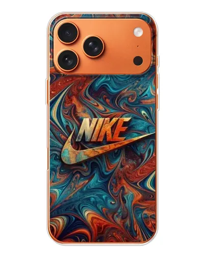 Чехол для Apple iPhone 18 Pro Max с картинкой «Nike в абстракции»