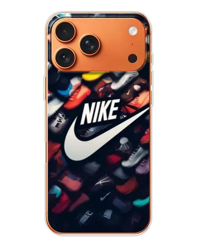Чехол для Apple iPhone 18 Pro Max с картинкой «Коллекция кроссовок Nike»