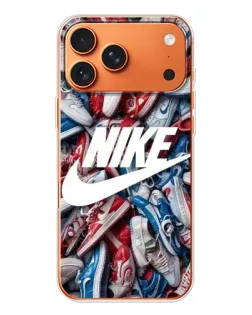 Чехол для Apple iPhone 18 Pro Max с картинкой «Коллаж кроссовок Найк» Чехол для Apple iPhone 18 Pro Max с картинкой «Коллаж кроссовок Найк»