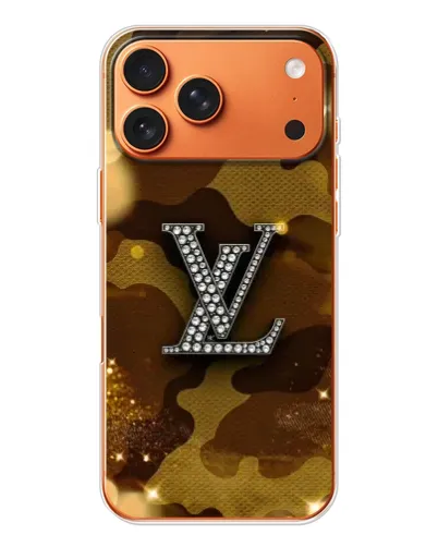 Чехол для Apple iPhone 18 Pro Max с картинкой «Камуфляжный Louis Vuitton»