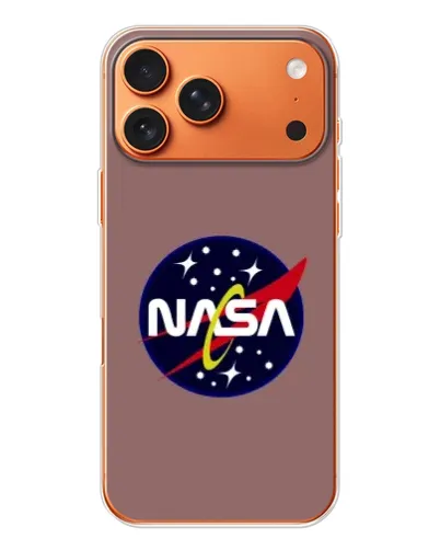 Чехол для Apple iPhone 18 Pro Max с картинкой «NASA — ретро космос»