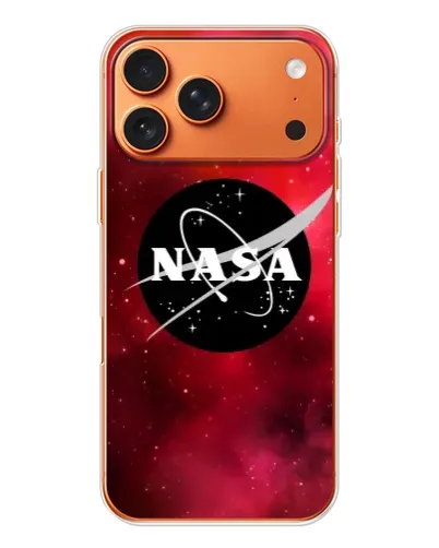 Чехол для Apple iPhone 18 Pro Max с картинкой «NASA — красная туманность»