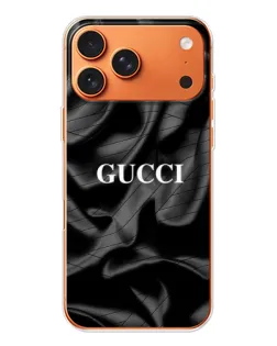 Чохол для Apple iPhone 18 Pro Max з картинкою «Gucci — шовкові хвилі» Чохол для Apple iPhone 18 Pro Max з картинкою «Gucci — шовкові хвилі»