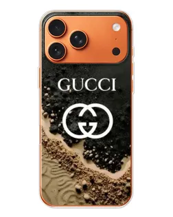 Чехол для Apple iPhone 18 Pro Max с картинкой «Gucci — песчаные дюны»