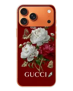 Чехол для Apple iPhone 18 Pro Max с картинкой «Gucci —  сад»