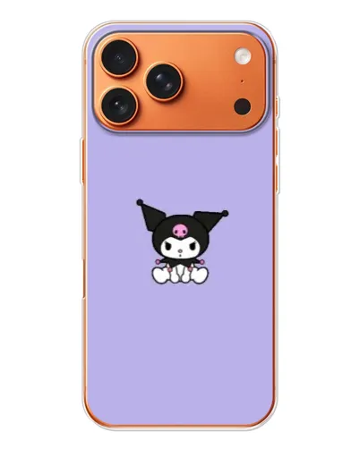 Чехол для Apple iPhone 18 Pro Max с картинкой «Kuromi — фиолетовый минимализм» Чехол для Apple iPhone 18 Pro Max с картинкой «Kuromi — фиолетовый минимализм»