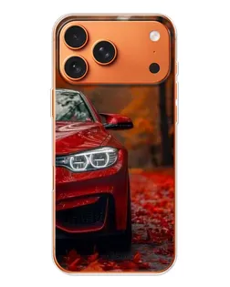 Чехол для Apple iPhone 18 Pro Max с картинкой «Осенняя BMW M4»