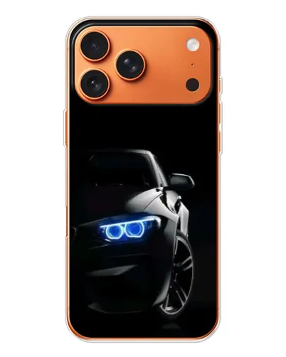 Чехол для Apple iPhone 18 Pro Max с картинкой «BMW — ночной взгляд» Чехол для Apple iPhone 18 Pro Max с картинкой «BMW — ночной взгляд»