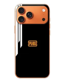 Чехол для Apple iPhone 18 Pro Max с картинкой «PUBG — вертикальные линии»
