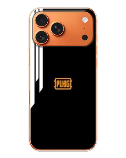 Чехол для Apple iPhone 18 Pro Max с картинкой «PUBG — вертикальные линии»