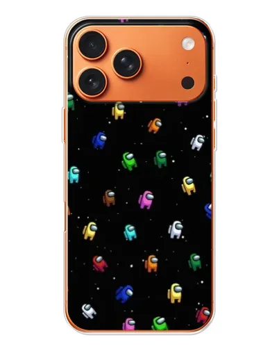 Чехол для Apple iPhone 18 Pro Max с картинкой «Экипаж Among Us» Чехол для Apple iPhone 18 Pro Max с картинкой «Экипаж Among Us»