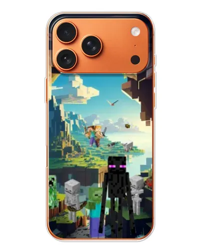 Чехол для Apple iPhone 18 Pro Max с картинкой «Эндермен в лесу» Чехол для Apple iPhone 18 Pro Max с картинкой «Эндермен в лесу»